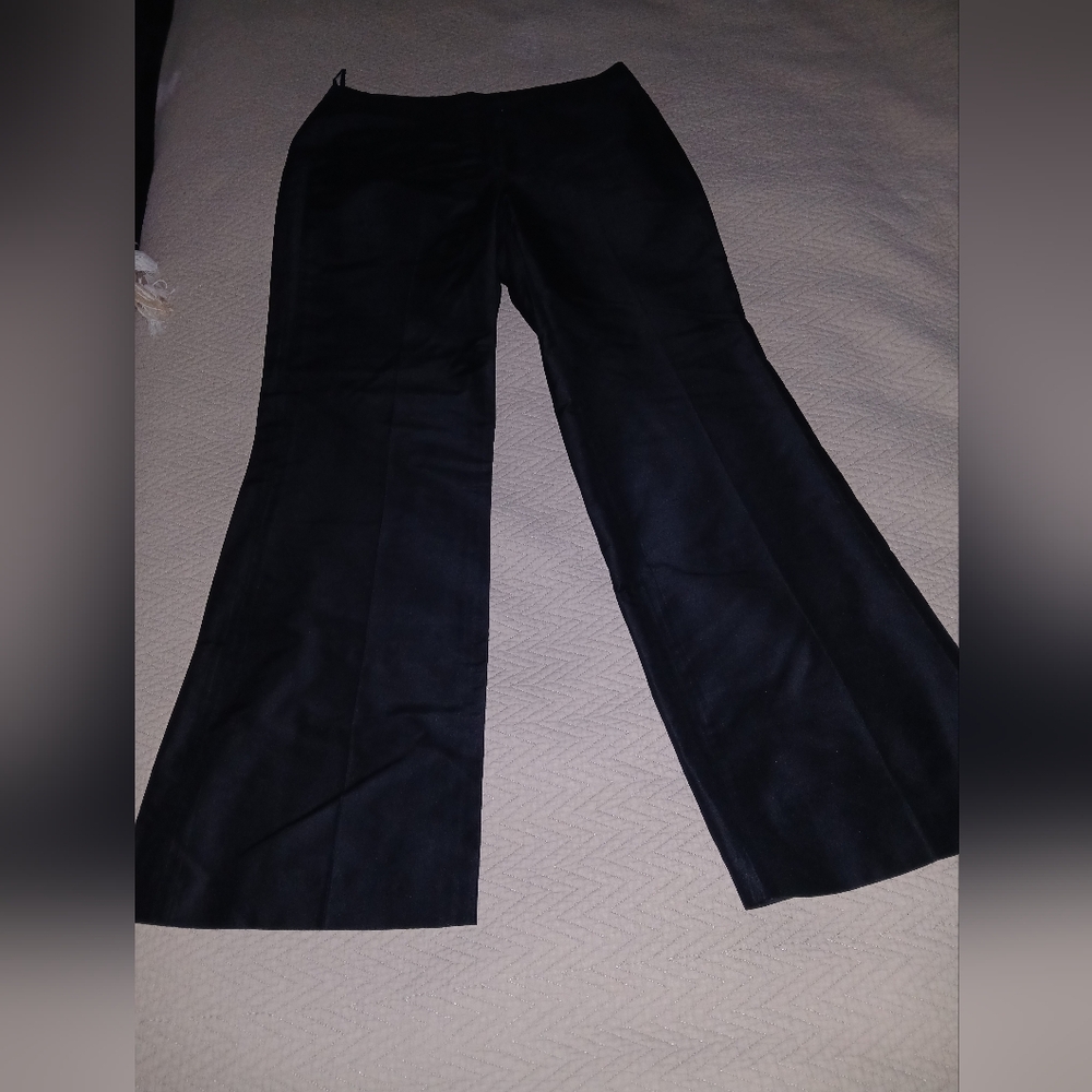 The Limited Black Silk Trousers